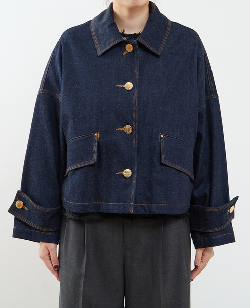 【MACKINTOSH/マッキントッシュ】HUMBIE DNM JACKET SHORT MB 詳細画像 インディゴ 9