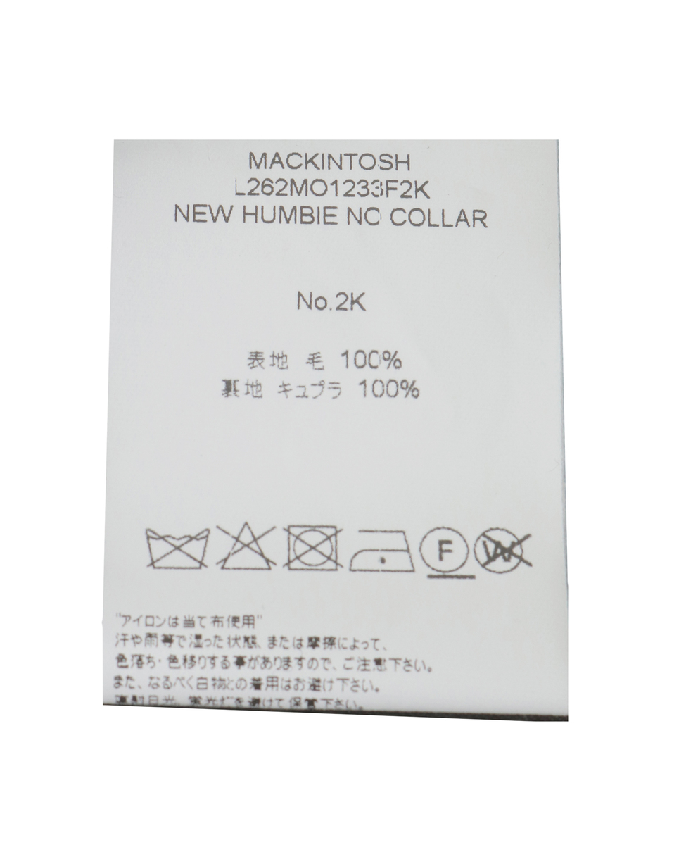 【MACKINTOSH/マッキントッシュ】NEW HUMBIE NO COLLAR 詳細画像 ネイビー 6