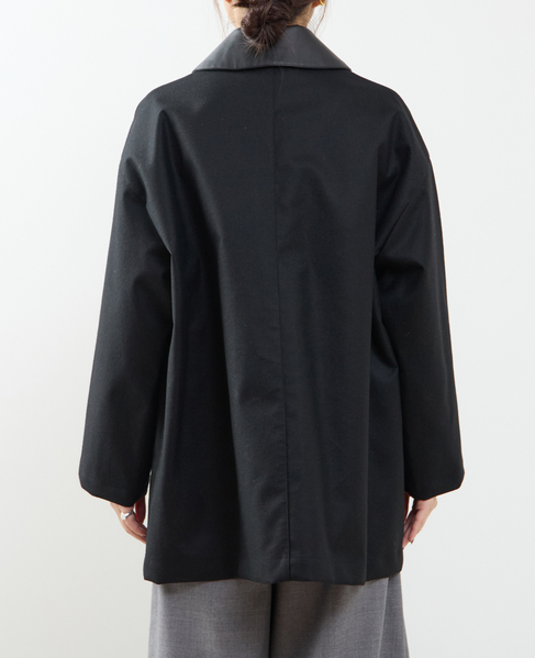 【MACKINTOSH/マッキントッシュ】ROSS w/D LEATHER-COL 詳細画像 ブラック 11