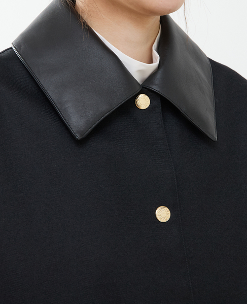 【MACKINTOSH/マッキントッシュ】ROSS w/D LEATHER-COL 詳細画像 ブラック 14