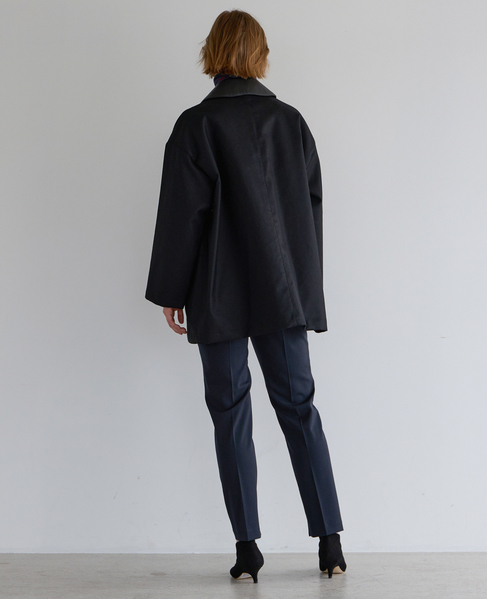 【MACKINTOSH/マッキントッシュ】ROSS w/D LEATHER-COL 詳細画像 ブラック 8