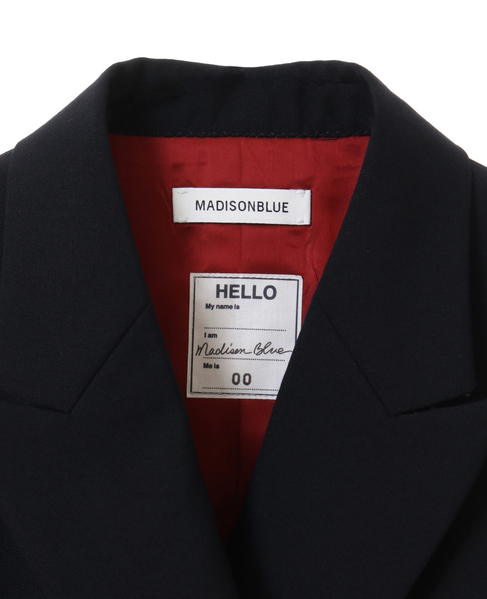 【MADISONBLUE/マディソンブルー】 BLEECKER W6B BLAZER 詳細画像 ネイビー 3