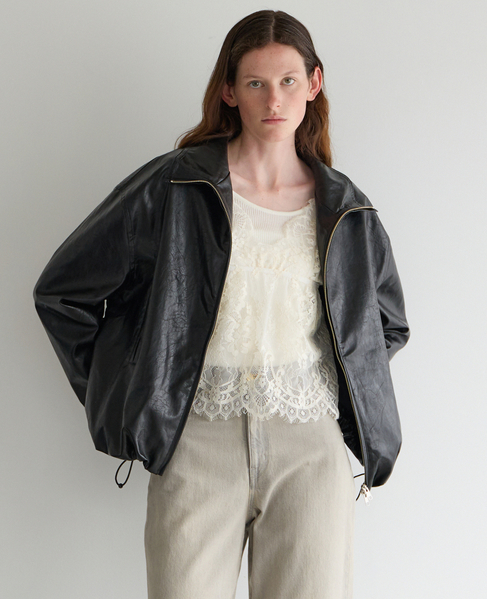 【COGTHEBIGSMOKE/コグザビッグスモーク】ODYSSEY ZIP UP BLOUSON 詳細画像 ブラック 1