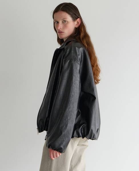 【COGTHEBIGSMOKE/コグザビッグスモーク】ODYSSEY ZIP UP BLOUSON 詳細画像 ブラック 2