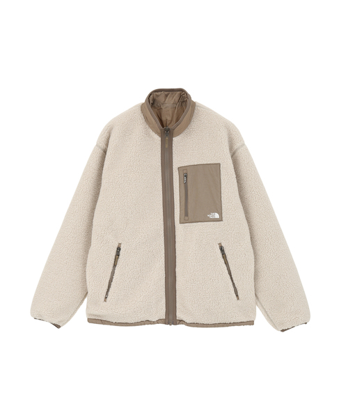 【THE NORTH FACE/ザ・ノース・フェイス】Reversible Extreme Pile Fleece Jacket (UNISEX) 詳細画像 ライトベージュ 1