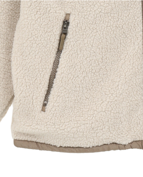 【THE NORTH FACE/ザ・ノース・フェイス】Reversible Extreme Pile Fleece Jacket (UNISEX) 詳細画像 ライトベージュ 5