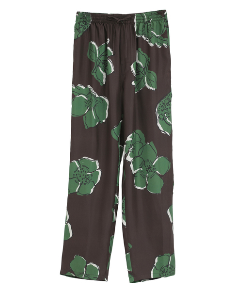 【BANANATIME / バナナタイム】EASY PANT WINTER ROSE CHOCOLATE 詳細画像 ブラウン 10