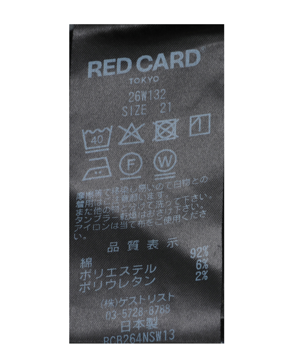 【RED CARD TOKYO/レッドカードトーキョー】35th Anniv.Straight 詳細画像 インディゴ 8