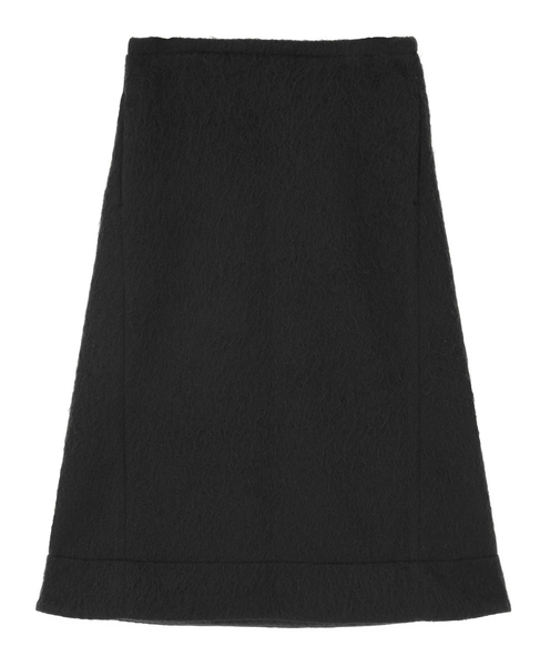 【COGTHEBIGSMOKE/コグザビッグスモーク】OCTAVIA A-LINE SKIRT 詳細画像 ブラック 1