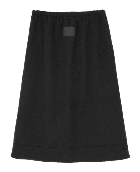 【COGTHEBIGSMOKE/コグザビッグスモーク】OCTAVIA A-LINE SKIRT 詳細画像 ブラック 2