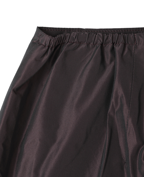 【MARGE /マージ 】Taffeta balloon hem skirt 詳細画像 ボルドー 14