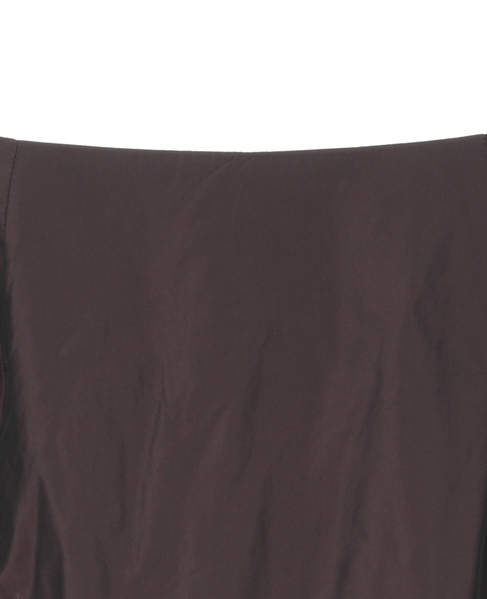 【MARGE /マージ 】Taffeta balloon hem skirt 詳細画像 ボルドー 15
