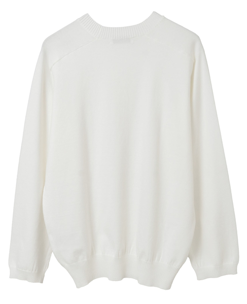 【MADISONBLUE/マディソンブルー】 HELLO CREW NECK PO 詳細画像 ホワイト 2