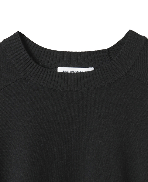 【MADISONBLUE/マディソンブルー】 HELLO CREW NECK PO 詳細画像 ブラック 3