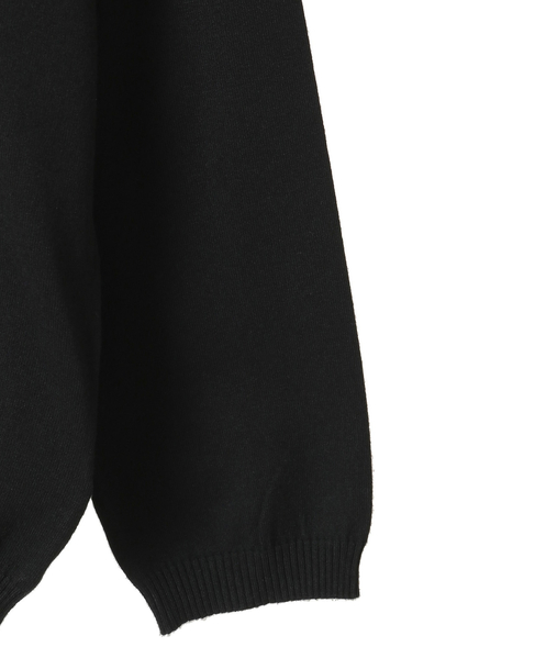【MADISONBLUE/マディソンブルー】 HELLO CREW NECK PO 詳細画像 ブラック 4