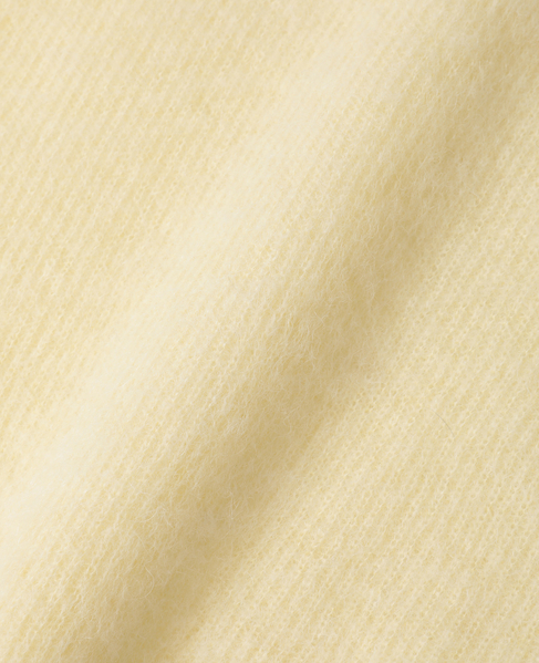 【AURALEE/オーラリー】BABY SURI ALPACA SHEER KNIT SKIPPER POLO 詳細画像 生成り 6