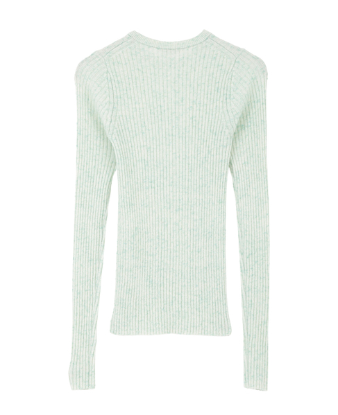 【AURALEE/オーラリー】CASHMERE NEP KNIT P/O 詳細画像 ミント 2