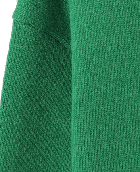 【AURALEE/オーラリー】SUPER FINE WOOL KNIT P/O 詳細画像 グリーン 6