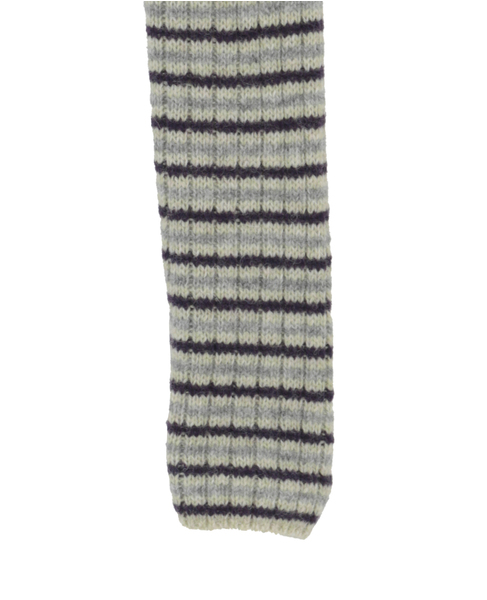 【AURALEE/オーラリー】SHETLAND WOOL CASHMERE RIB KNIT BOAT-NECK P/O 詳細画像 ストライプ 4