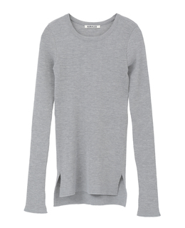 【AURALEE/オーラリー】SUPER FINE WOOL HIGH GAUGE RIB KNIT P/O