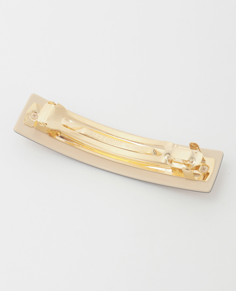 【ALEXANDRE DE PARIS/ アレクサンドル ドゥ パリ 】 LISERAI バレッタ (8 cm) 詳細画像 ライトベージュ 2