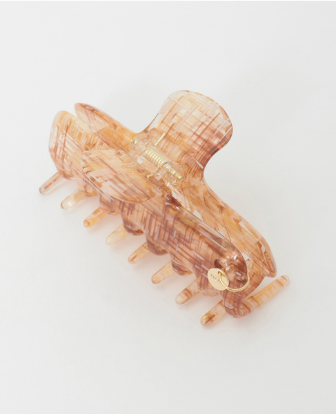 【TRESSE /トレス】CL-18 with charm hair clip 詳細画像 キャメル 3