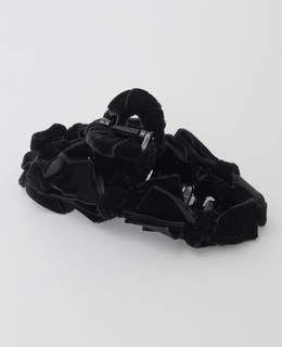 【TRESSE /トレス】velvet Ruban Clip in Black