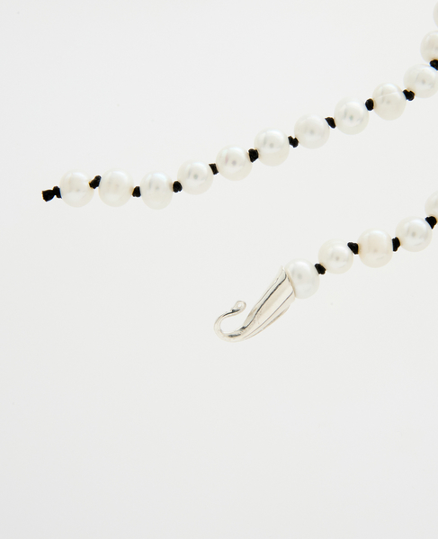 【TEINTE/タント】CALLA WHITE PEARL STRAND NECKLACE 50cm 詳細画像 ブラック 3