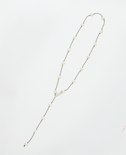 【TEINTE/タント】CALLA WHITE PEARL CORD NECKLACE