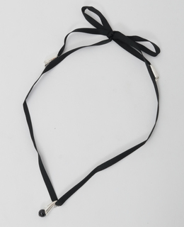 【TEINTE/ タント】CALLA ONYX RIBBON NECKLACE