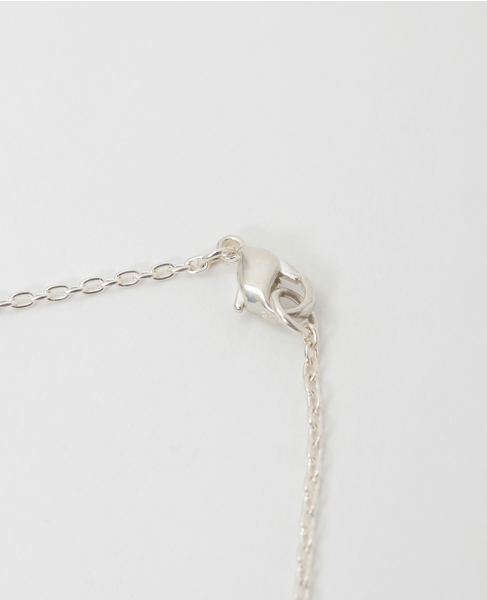 【MALUS /マリュス】Diamond line necklace 詳細画像 シルバー 3