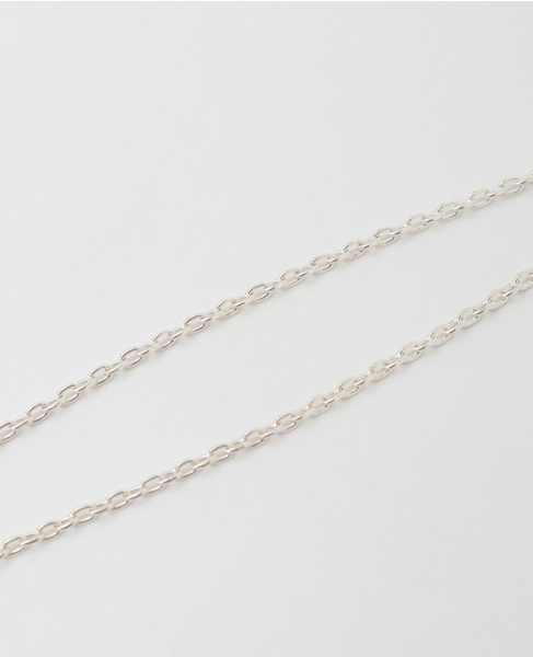 【MALUS /マリュス】Diamond line necklace 詳細画像 シルバー 4