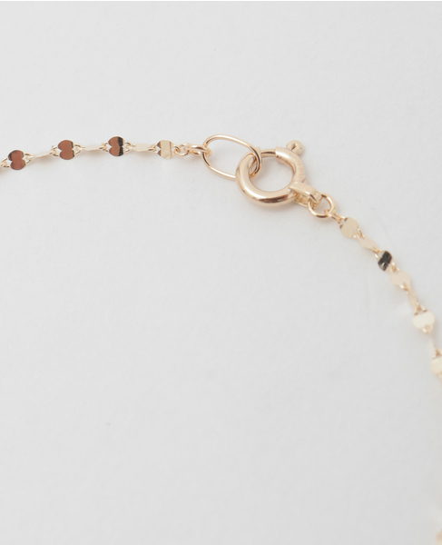 【wePERM /ウィパーマ 】Pancake Chain Bracelet 詳細画像 ゴールド 2