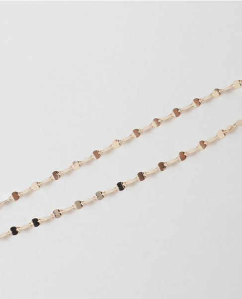 【wePERM /ウィパーマ 】Pancake Chain Bracelet 詳細画像 ゴールド 3