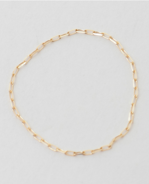 【wePERM /ウィパーマ 】String Light Chain Ring 詳細画像 ゴールド 1