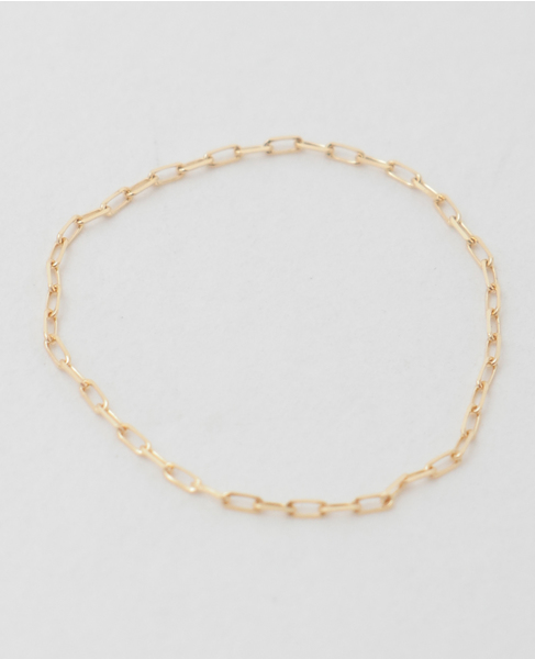 【wePERM /ウィパーマ 】String Light Chain Ring 詳細画像 ゴールド 2