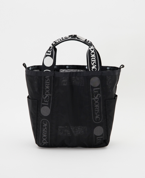 《別注》【LeSportsac/レスポートサック】SM REVERSIBLE PKT TOTE(Mesh) 詳細画像 ブラック 2