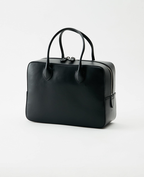 《追加》【MAISON CANAU/メゾンカナウ】ボックスボストン(M) 詳細画像 ブラック 1