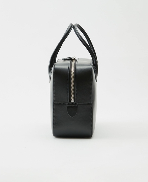 《追加》【MAISON CANAU/メゾンカナウ】ボックスボストン(M) 詳細画像 ブラック 3