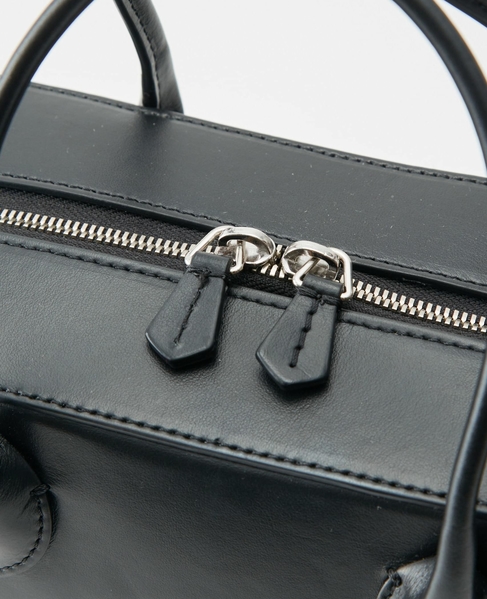 《追加》【MAISON CANAU/メゾンカナウ】ボックスボストン(M) 詳細画像 ブラック 5