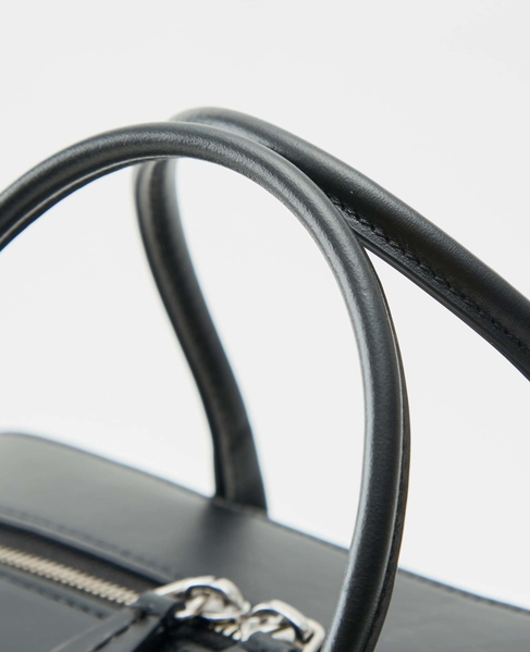 《追加》【MAISON CANAU/メゾンカナウ】ボックスボストン(M) 詳細画像 ブラック 6