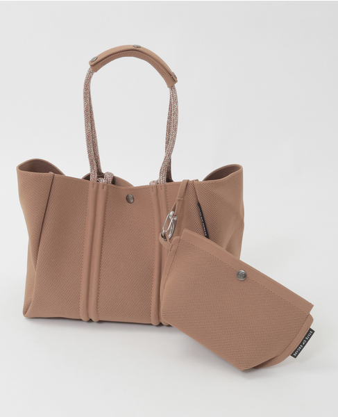 【STATE OF ESCAPE/ステート オブ エスケープ】Meridian midi tote 詳細画像 ブラウン 10