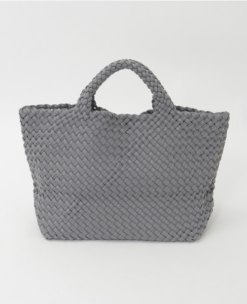 【NAGHEDI/ナゲディ】St Barths Medium Tote Weave 詳細画像 グレー 4