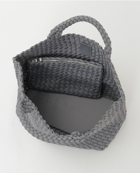 【NAGHEDI/ナゲディ】St Barths Medium Tote Weave 詳細画像 グレー 9