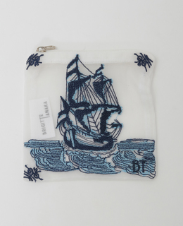 《WEB限定》【Brigitte Tanaka/ブリジット タナカ】DELFT CARREAU POUCH