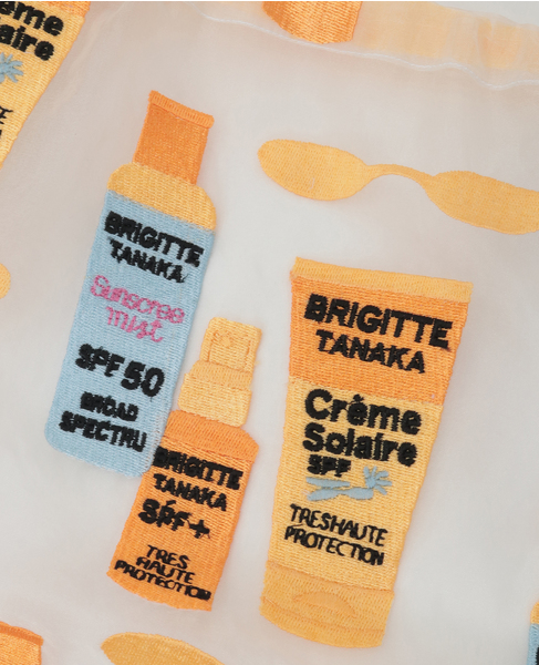 《WEB限定》【Brigitte Tanaka/ブリジット タナカ】 CREME SOLAIRE BAG 詳細画像 ベージュ 3
