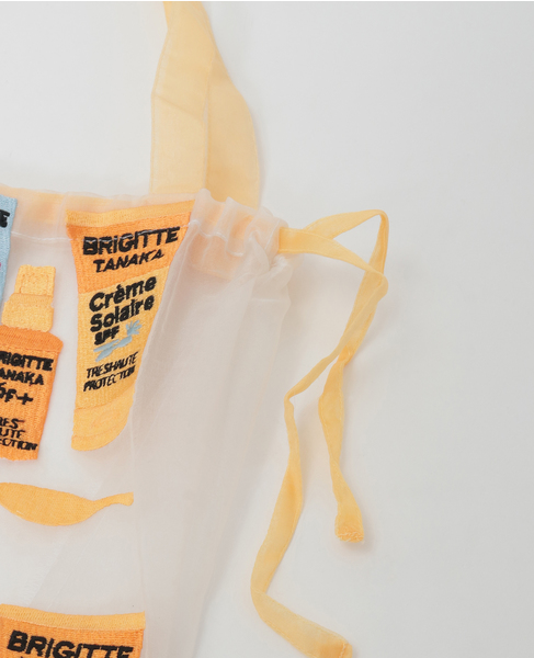 《WEB限定》【Brigitte Tanaka/ブリジット タナカ】 CREME SOLAIRE BAG 詳細画像 ベージュ 4