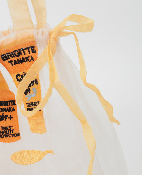 《WEB限定》【Brigitte Tanaka/ブリジット タナカ】 CREME SOLAIRE BAG 詳細画像 ベージュ 6