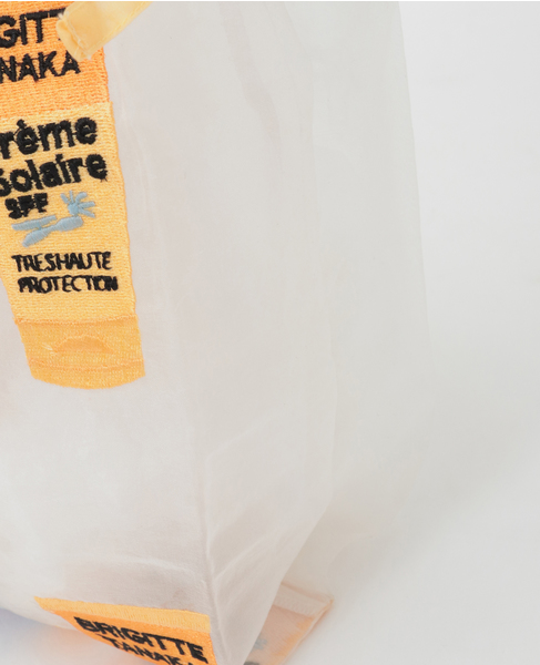 《WEB限定》【Brigitte Tanaka/ブリジット タナカ】 CREME SOLAIRE BAG 詳細画像 ベージュ 7