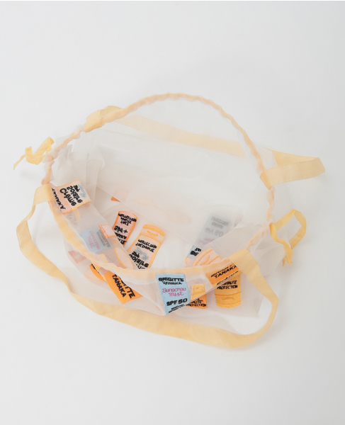 《WEB限定》【Brigitte Tanaka/ブリジット タナカ】 CREME SOLAIRE BAG 詳細画像 ベージュ 8